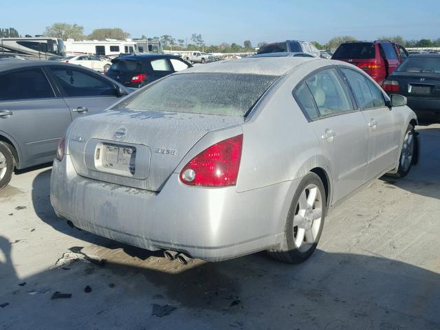 1N4BA41E26C820083 - 2006 NISSAN MAXIMA SE SILVER photo 4