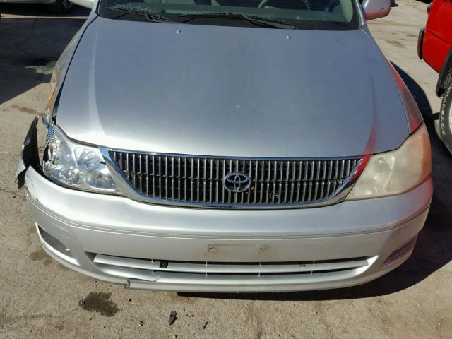 4T1BF28B22U232891 - 2002 TOYOTA AVALON XL SILVER photo 7