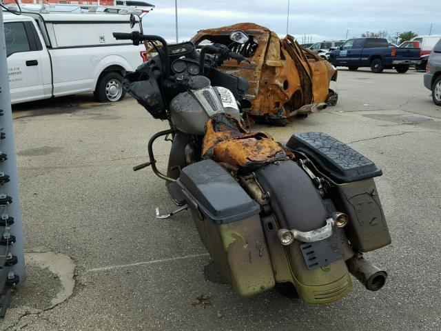 1HD1KH414AB619964 - 2010 HARLEY-DAVIDSON FLTRX 烧焦的 照片 3