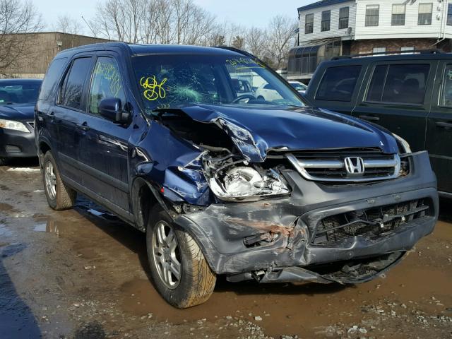 SHSRD78883U154212 - 2003 HONDA CR-V EX BLUE photo 1