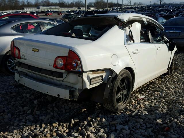 1G1ZG57B49F224186 - 2009 CHEVROLET MALIBU LS თეთრი ფოტო 4