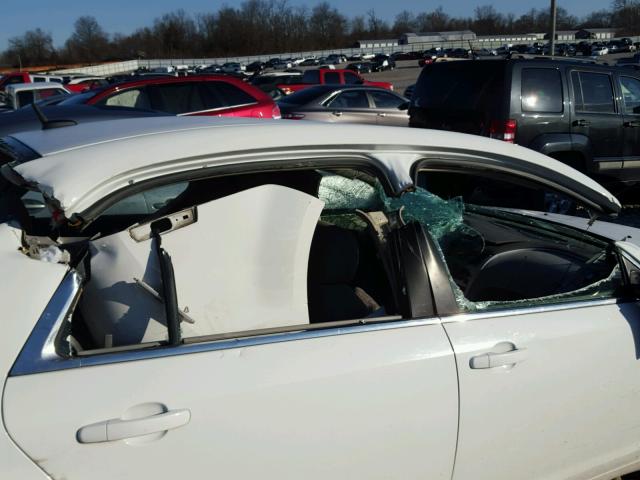 1G1ZG57B49F224186 - 2009 CHEVROLET MALIBU LS თეთრი ფოტო 9