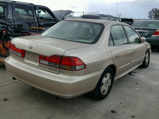 1HGCG16531A030348 - 2001 HONDA ACCORD EX GOLD photo 4