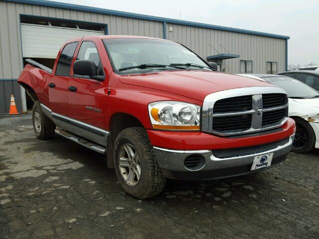 1D7HU18NX6S605031 - 2006 DODGE RAM 1500 S RED photo 1