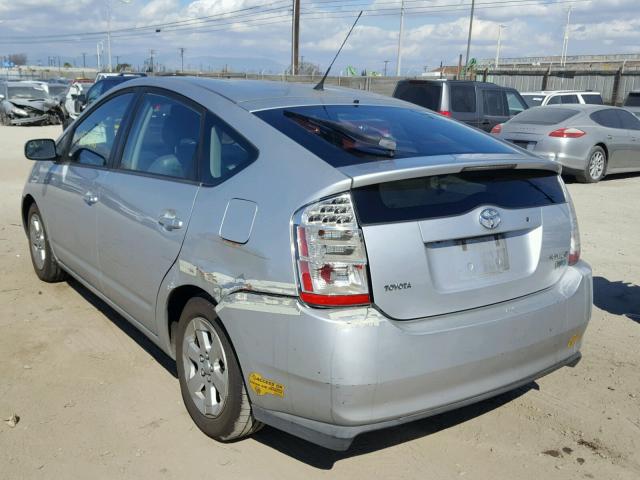 JTDKB20U777567969 - 2007 TOYOTA PRIUS SILVER photo 3