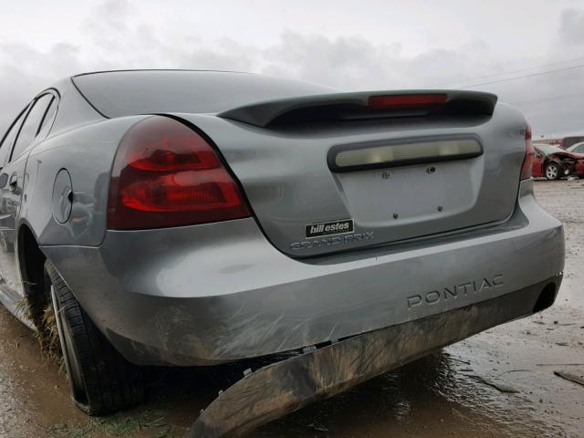 2G2WP552471187419 - 2007 PONTIAC GRAND PRIX ნაცრისფერი ფოტო 9