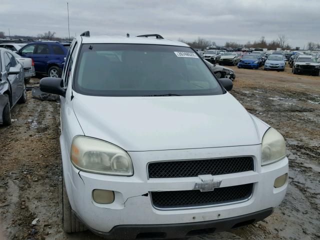 1GNDV23L85D230672 - 2005 CHEVROLET UPLANDER L WHITE photo 9