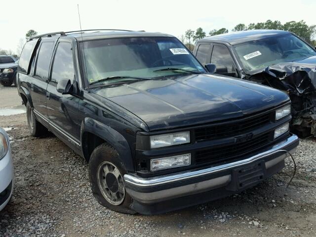 3GNEC16R7XG172239 - 1999 CHEVROLET SUBURBAN C BLACK photo 1