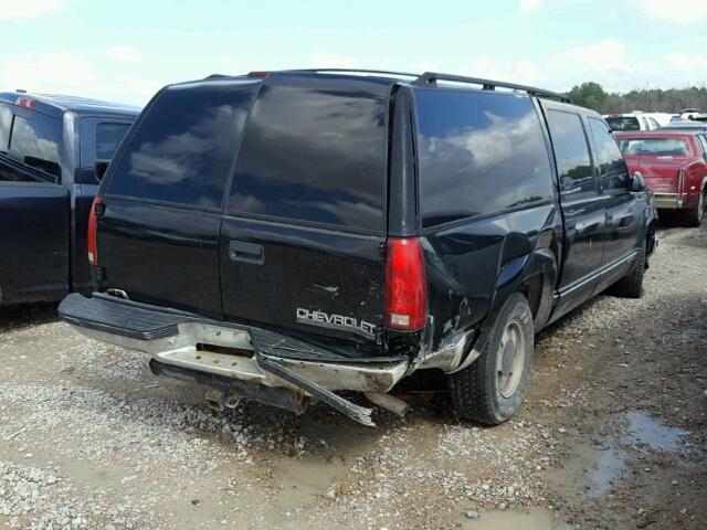 3GNEC16R7XG172239 - 1999 CHEVROLET SUBURBAN C BLACK photo 4