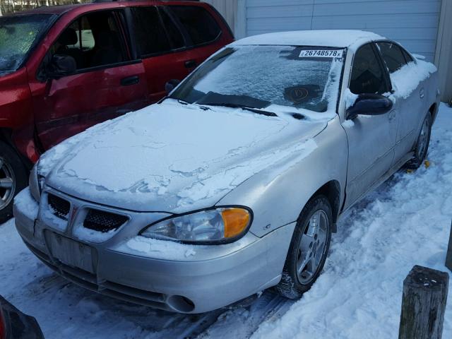 1G2NF52E04M506845 - 2004 PONTIAC GRAND AM S ვერცხლისფერი ფოტო 2