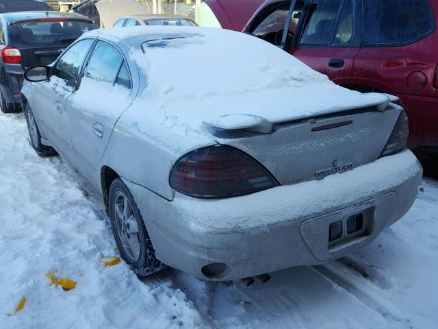 1G2NF52E04M506845 - 2004 PONTIAC GRAND AM S ვერცხლისფერი ფოტო 3