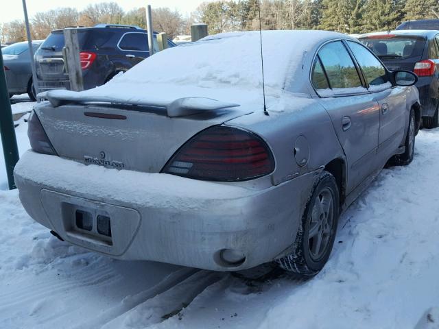 1G2NF52E04M506845 - 2004 PONTIAC GRAND AM S ვერცხლისფერი ფოტო 4