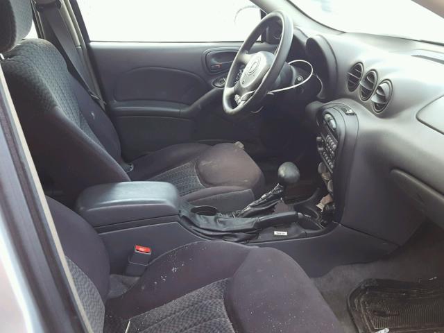 1G2NF52E04M506845 - 2004 PONTIAC GRAND AM S ვერცხლისფერი ფოტო 5