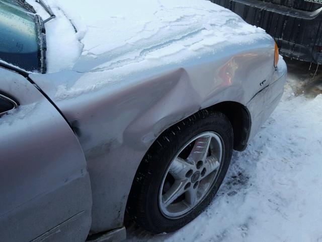 1G2NF52E04M506845 - 2004 PONTIAC GRAND AM S ვერცხლისფერი ფოტო 9