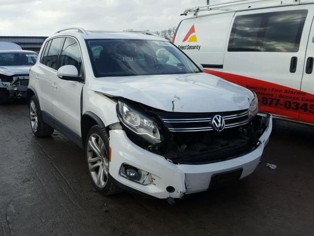 WVGBV3AX9DW609013 - 2013 VOLKSWAGEN TIGUAN S WHITE photo 1