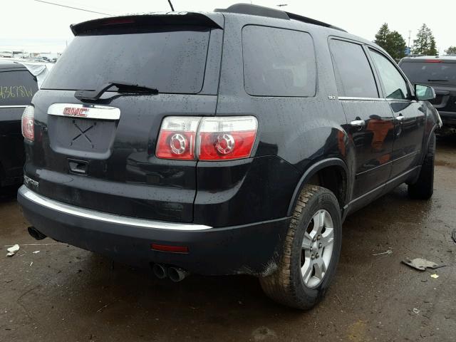 1GKER23D29J133599 - 2009 GMC ACADIA SLT BLACK photo 4