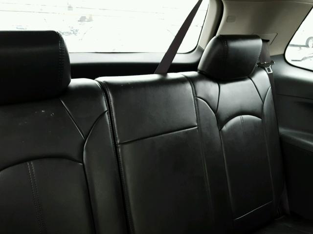 1GKER23D29J133599 - 2009 GMC ACADIA SLT შავი ფოტო 6