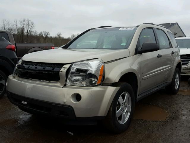 2CNDL13F296236292 - 2009 CHEVROLET EQUINOX LS GOLD photo 2