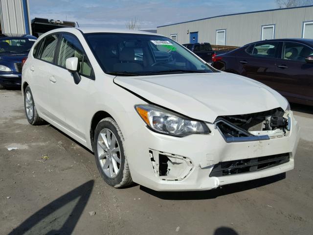 JF1GPAC61CH214099 - 2012 SUBARU IMPREZA PR WHITE photo 1