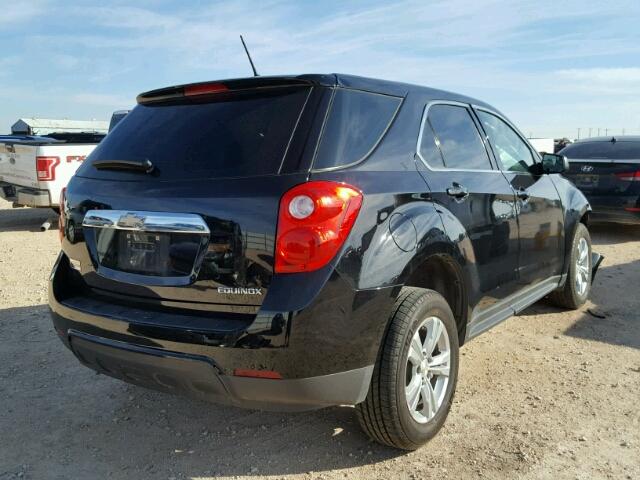 2GNALAEK5E6247872 - 2014 CHEVROLET EQUINOX LS BLACK photo 4