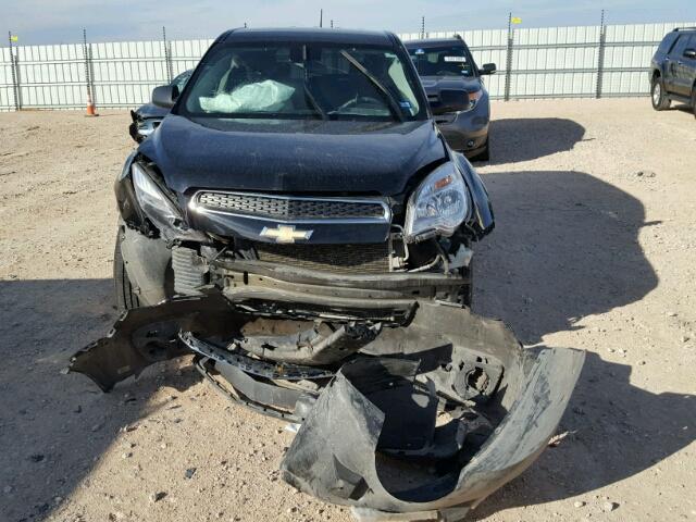 2GNALAEK5E6247872 - 2014 CHEVROLET EQUINOX LS BLACK photo 9