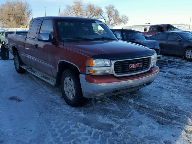 1GTEK19V11E267561 - 2001 GMC NEW SIERRA RED photo 1