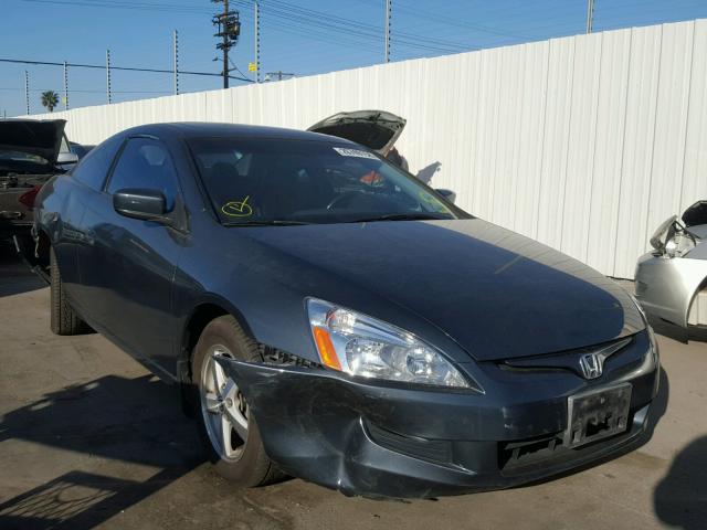 1HGCM71653A012206 - 2003 HONDA ACCORD EX BLUE photo 1