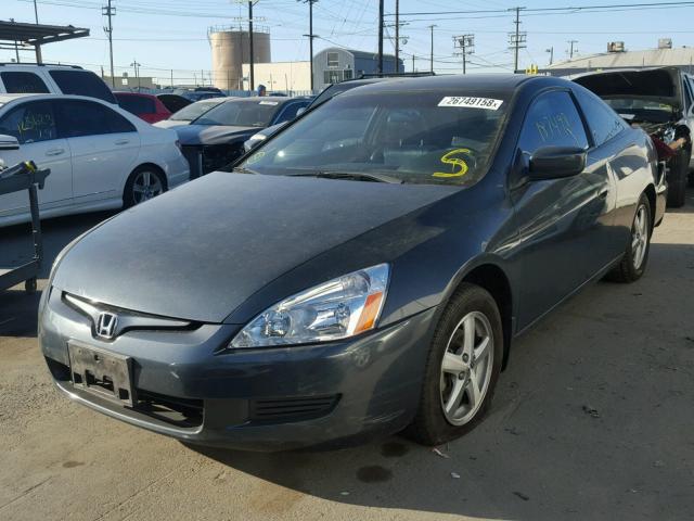 1HGCM71653A012206 - 2003 HONDA ACCORD EX BLUE photo 2