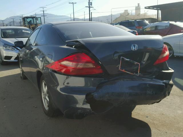 1HGCM71653A012206 - 2003 HONDA ACCORD EX BLUE photo 3