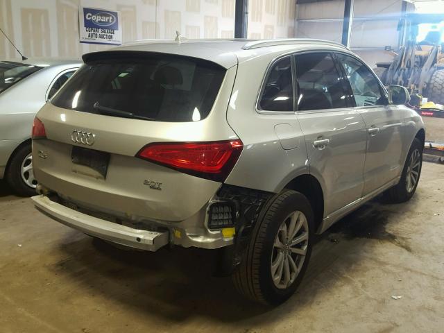 WA1LFAFP3DA017827 - 2013 AUDI Q5 PREMIUM WHITE photo 4