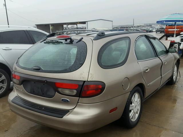 1FAFP59S93A201164 - 2003 FORD TAURUS SEL BROWN photo 4