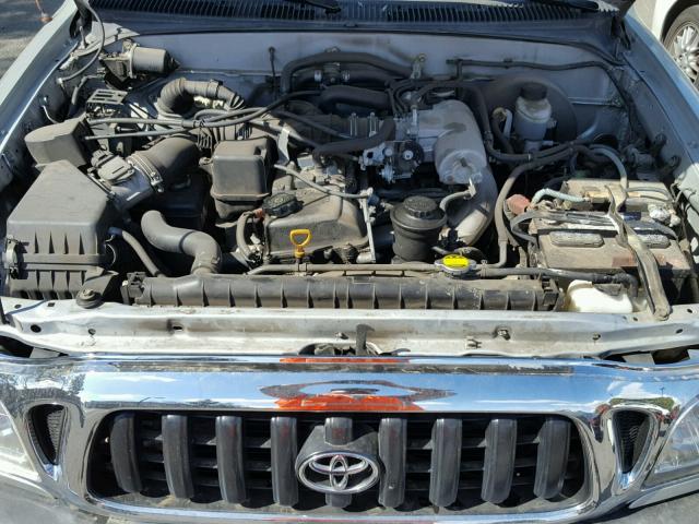 5TEGM92N33Z248814 - 2003 TOYOTA TACOMA DOU SILVER photo 7