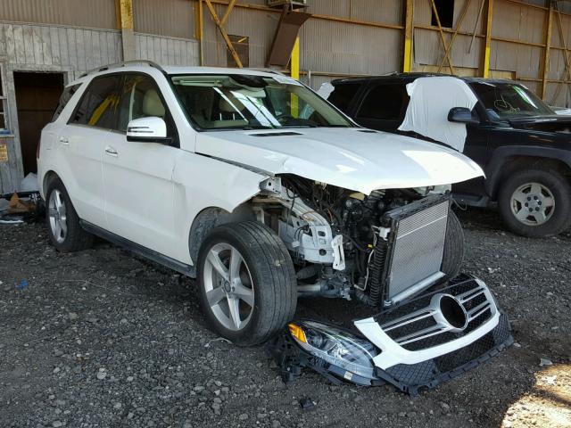 4JGDA5JB4GA687382 - 2016 MERCEDES-BENZ GLE 350 WHITE photo 1