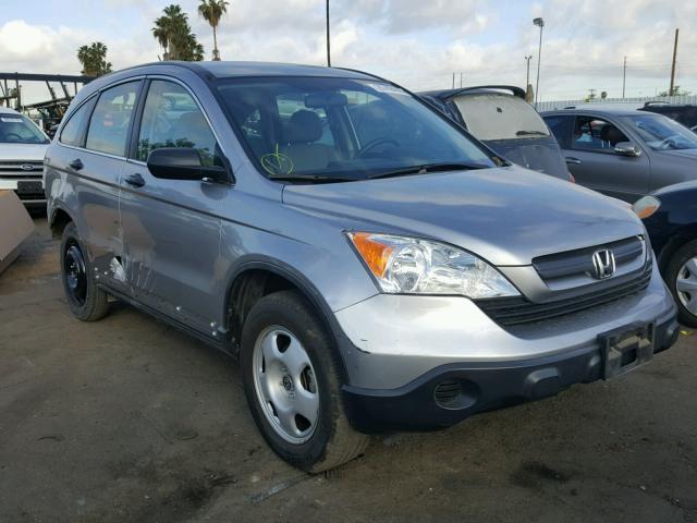 JHLRE38308C056915 - 2008 HONDA CR-V LX SILVER photo 1