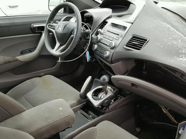 2HGFG12838H517493 - 2008 HONDA CIVIC EX SILVER photo 5