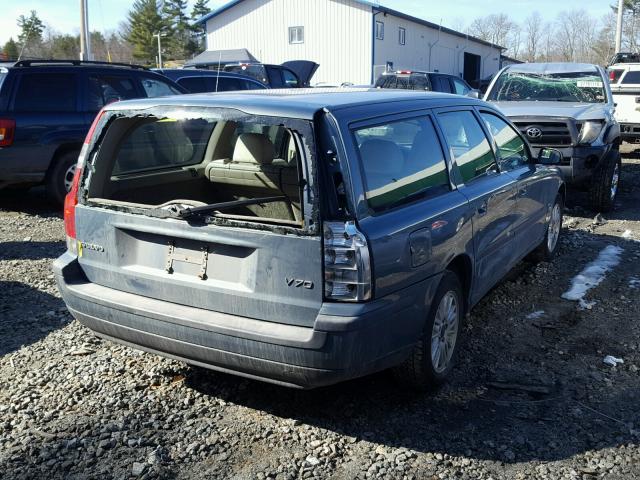 YV1SW61T242426490 - 2004 VOLVO V70 GREEN photo 4