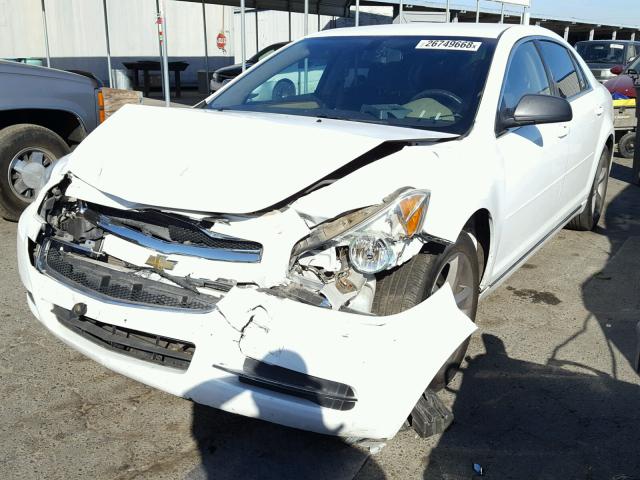 1G1ZC5E1XBF255017 - 2011 CHEVROLET MALIBU 1LT 白色 照片 2