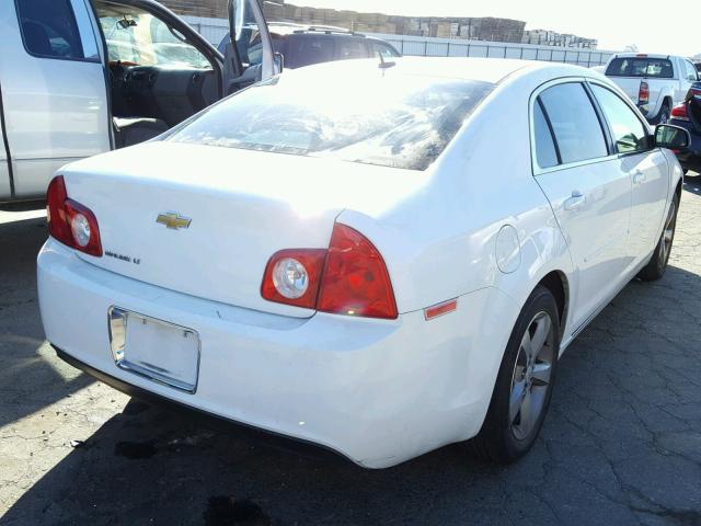 1G1ZC5E1XBF255017 - 2011 CHEVROLET MALIBU 1LT 白色 照片 4