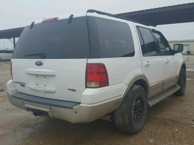 1FMFU175X5LA91043 - 2005 FORD EXPEDITION WHITE photo 4