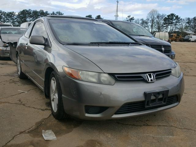 2HGFG11806H508975 - 2006 HONDA CIVIC EX GRAY photo 1