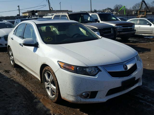 JH4CU2F4XDC000422 - 2013 ACURA TSX WHITE photo 1