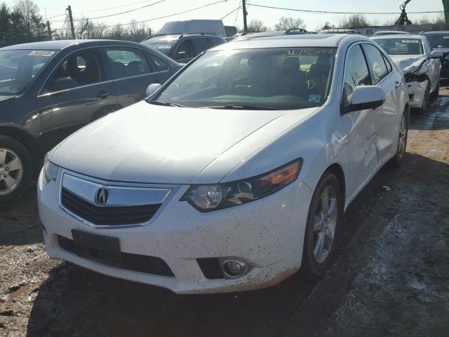 JH4CU2F4XDC000422 - 2013 ACURA TSX WHITE photo 2