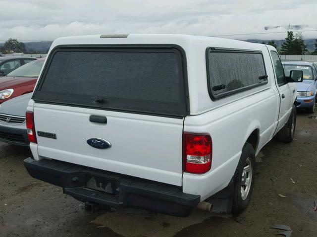 1FTKR1AE9BPB17701 - 2011 FORD RANGER WHITE photo 4