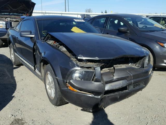 1ZVHT80NX85150617 - 2008 FORD MUSTANG BLACK photo 1