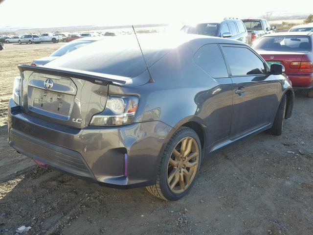 JTKJF5C78FJ001787 - 2015 TOYOTA SCION TC 石墨色 照片 4