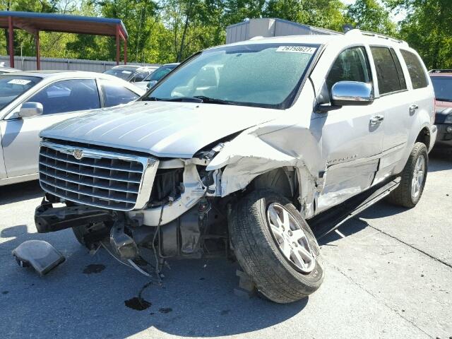 1A8HX58P37F505673 - 2007 CHRYSLER ASPEN LIMI SILVER photo 2
