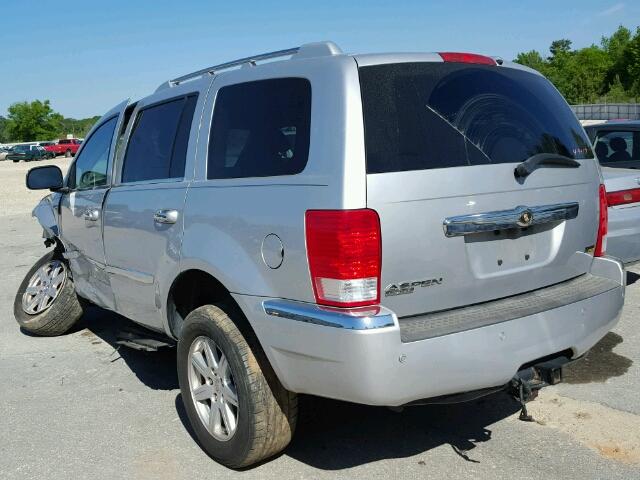 1A8HX58P37F505673 - 2007 CHRYSLER ASPEN LIMI SILVER photo 3