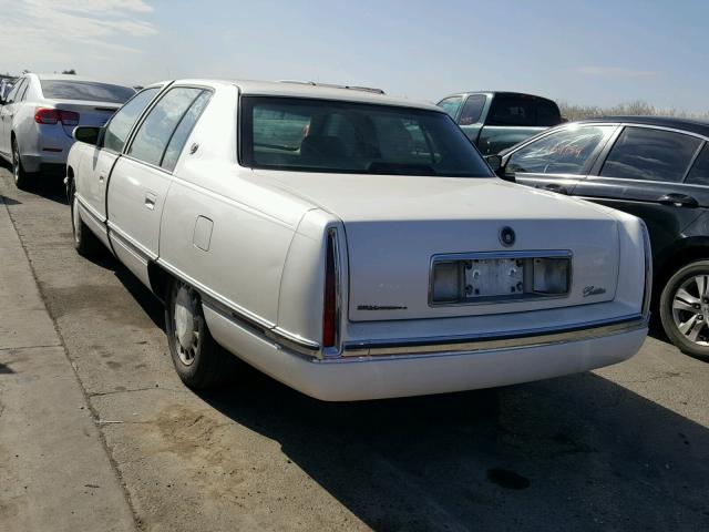 1G6KD52Y1TU292013 - 1996 CADILLAC DEVILLE WHITE photo 3