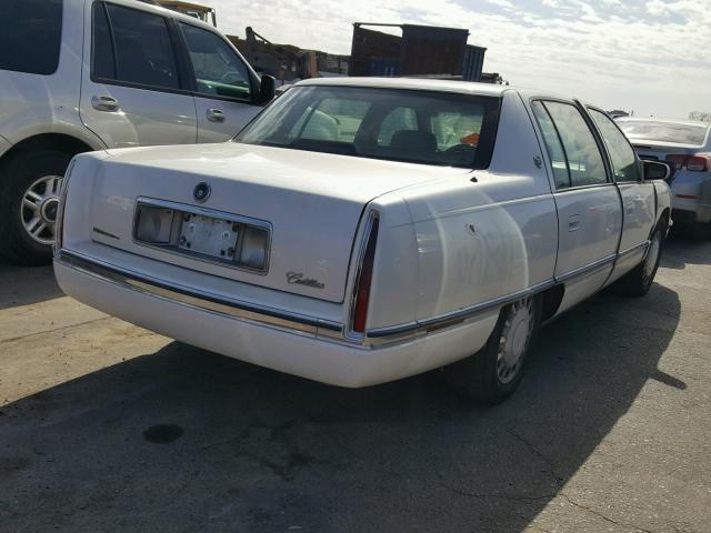 1G6KD52Y1TU292013 - 1996 CADILLAC DEVILLE WHITE photo 4