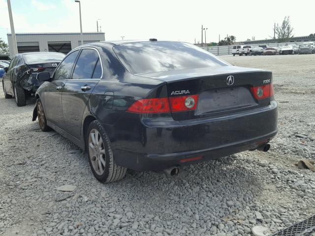 JH4CL96966C014831 - 2006 ACURA TSX BLACK photo 3